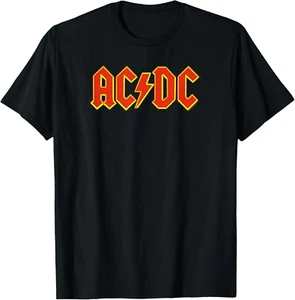 Rock Music Band Yellow Outline Red Logo Maglietta - Foto 1 di 12