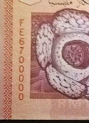 (iyongcollection) MBI Signed RM10 S/N FE6700000 (6.7 Million) Malaysia UNC - Image 1 of 4