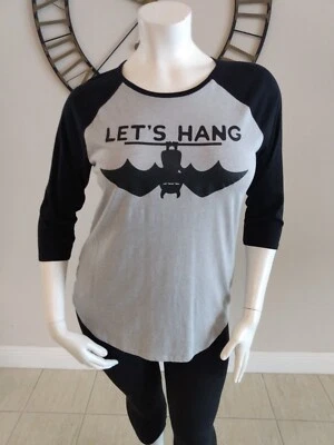 Camiseta City Streets "LETS HANG" Estampado Gráfico Gris/Negro Juniors Talla XL Foto 1 de 4