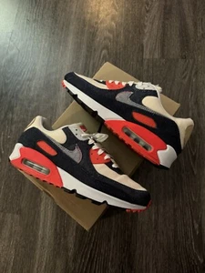 Nike Air Max 90 x Denham Infrared 2020 - CU1646-400 Size 8.5 - Picture 1 of 11