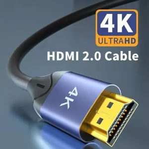 1m - 10m 4K HDMI Kabel 2.0 High Speed Ethernet HDR 2160p 3D Full UHD - Bild 1 von 6