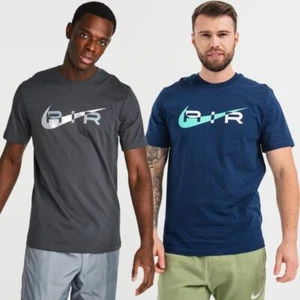T-shirt grafica Nike Air da uomo club abbigliamento sportivo swoosh logo - Foto 1 di 12