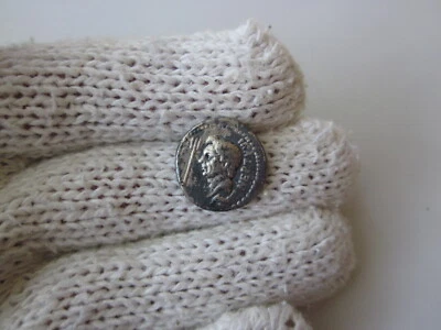 Very rare Roman SILVER AR DENARIUS  Sextus Pompeius Magnus 35 B.C. - Image 1 of 4