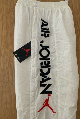 RARO EDIZIONE LIMITATA Sfondi Nike Air Jordan Tear Away taglia M colore bianco