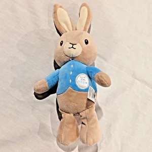 World of Beatrix Potter Peter Rabbit Bunny 8" Peluche 2020 Juguete Relleno Chaqueta Etiquetas - Imagen 1 de 4