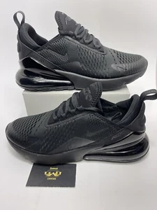 Nike Air Max 270 Retro Triple Black AH8050-005 Mens Size 14 - Picture 1 of 5
