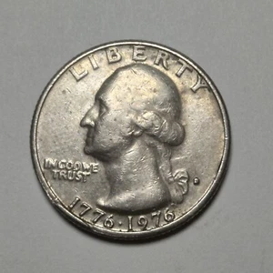 BICENTENNIAL QUARTER 1976 D CUD MINT ERROR - Picture 1 of 4