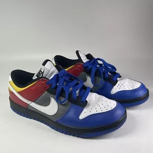 Nike Dunk Low By You FN0569-900 ONE OF A KIND blue/yellow/red/gray/white/black - Picture 1 of 6