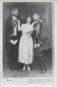Gullman, Bachrich, and Matuna in NEDBAL's Eriwan 1918 Real Photo RPPC postcard - Picture 1 of 2