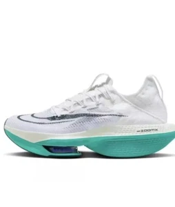 Nike Air Zoom AlphaFly NEXT% 2 White Jade Green Men 7/ Women 8.5 DN3555-100 - Picture 1 of 7