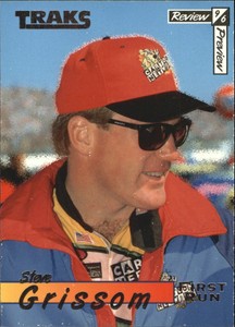 1996 Traks Review and Preview First Run #30 Steve Grissom