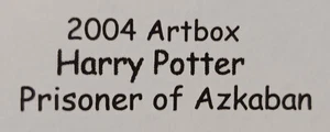 2004 Artbox Harry Potter & Prisoner o Azkaban T2 Quidditch - Picture 1 of 3
