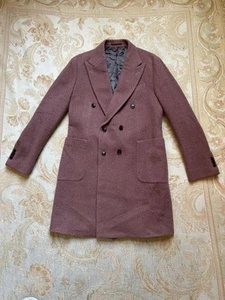 Suitsupply Lavello Patch Overcoat Cashmere & Wool - Picture 1 of 5