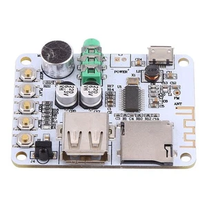 Nuevo Receptor de Audio Micrófono Amplificador USB TF FM MP3 Decodificador WMA WAV FLAC Pla❤ - Imagen 1 de 8
