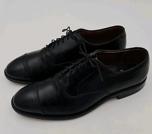 ALLEN EDMONDS Herren Park Avenue 5615 Schwarz Kalb Kappe Zehe Oxford Elegant Schuhe - Bild 1 von 11
