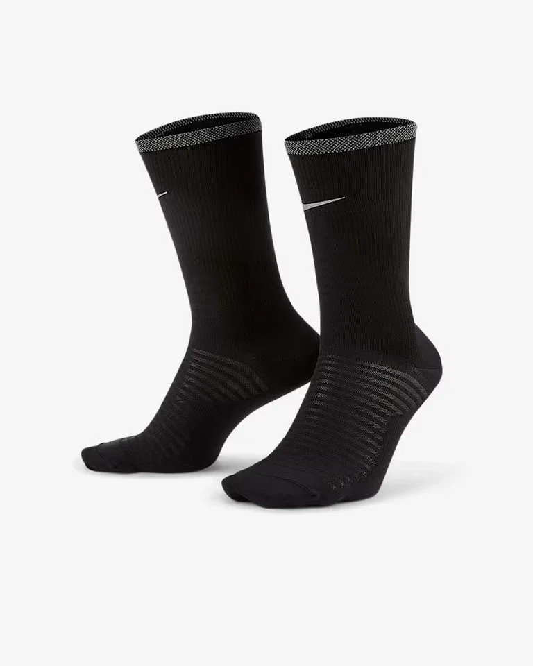 Nike SPARK Lightweight Crew Running Socks- DA3584-010 UK 11-12.5 US 12-13.5 - Image 1 of 4