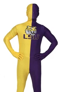 Louisiana State University Men's Skin Suit Costume Adult One Size Fits Most - Picture 1 of 1
