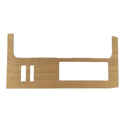 Cubierta de tablero de control de aire acondicionado, chapa de madera de nogal 1 pieza para Pontiac GTO 1965 Foto 1 de 4