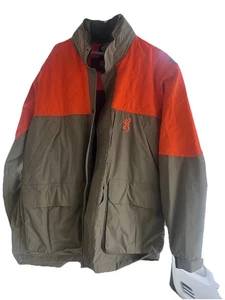 BROWNING PHEASANTS FOREVER UPLAND FIELD JACKET BROWN BLAZE CANVAS Uomo Large - Foto 1 di 12