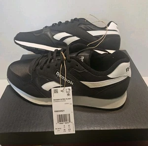 Baskets de course Reebok unisexe ultra flash neuves taille 9-M-10,5-W NOIR/FTWWHT/CBLA - Photo 1/13
