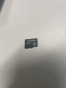 SanDisk 8GB MICRO memory card + Adapter,  micro SDHC memory card *FAST Shipping* - Picture 1 of 4