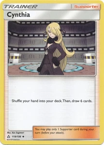 Cynthia - 119/156 - Uncommon NM, English Pokemon Sun & Moon Ultra Prism - Picture 1 of 1