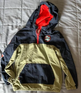 365 Kids Garanimals 1/4 Zip Hooded Dinosaur Jacket Youth Size 7 - Picture 1 of 3