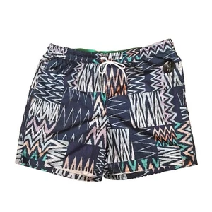 No Boundaries Above The Knee Men's Swimming Shorts - Size: XL (40-42) - NWT - Picture 1 of 8