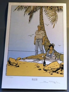 EX-LIBRIS. Rêves en Bulles. Dessin ROELS. n°123/200 et signé. Etat neuf (CLA11) - Imagen 1 de 1