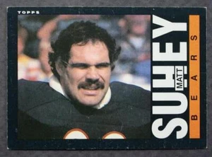 Chicago Bears star Matt Suhey signed autographed 1985 Topps football card NICE - - Picture 1 of 1