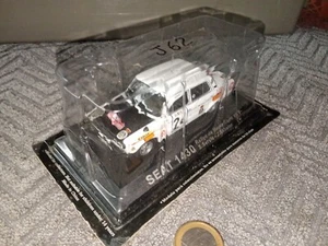 ZH803 1:43 Seat 1430 Rallye De Monte Carlo 1977 S.Servia-J.Sabater con embalaje original - Imagen 1 de 15