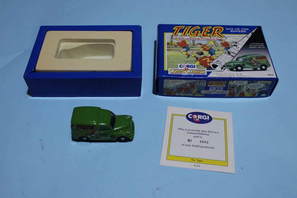 CORGI COMIC CLASSIC 96846 MORRIS 1000 VAN TIGER NUOVO/NEW BOX - Immagine 1 di 1