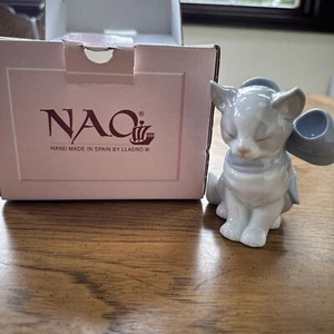 Lladro Nao 1348 Kitten Present.Original Pink Box - Bild 1 von 12