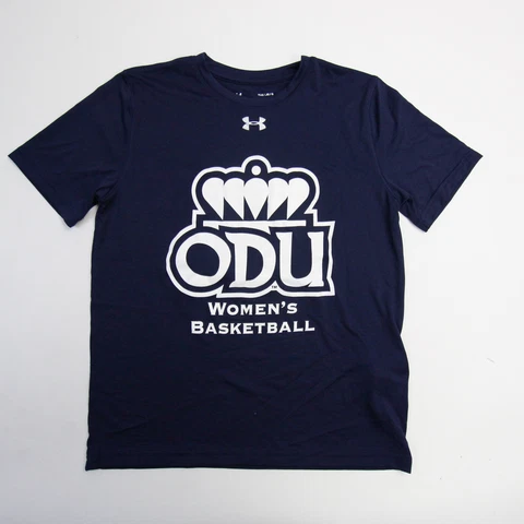 Old Dominion Monarchs Under Armour HeatGear Short Sleeve Shirt Boy's Navy New Cover