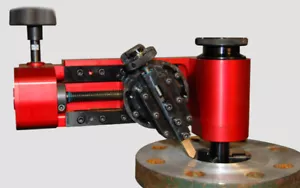 Facer de brida manual, facer rápido súper ligero alimentado a mano para reparación de bridas/tuberías - Imagen 1 de 4