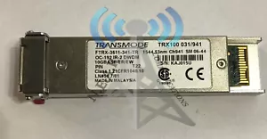 Transmode FTRX-3611-341-TR,OC-192 IR-2,10GBASE-ER/EW,TRX100 031/941*PN102119* - Foto 1 di 4