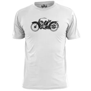 Camiseta de moto clásica Scott Flying Squirrel para hombre - Imagen 1 de 3