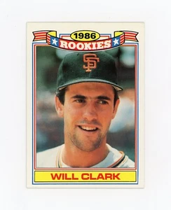 WILL CLARK 1987 Topps Commemorative 1986 Rookies Rc #4 San Francisco Giants JM - Picture 1 of 2