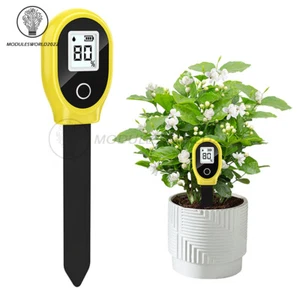 Soil Moisture Detector Tester LCD Soil Water Analyzer Meter Gardening Planting - Picture 1 of 16