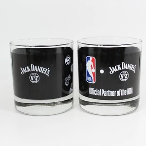 2er Set Jack Daniel's NBA Whiskey Tumbler Rocks Gläser - Bild 1 von 11