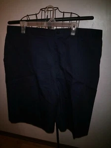 Cherokee Men's Size 42 Work DRESS CASUAL Uniform Shorts Navy Blue NEW - Picture 1 of 9