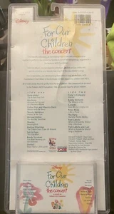 Disney Cassette For Our Children The Concert Celine Patti Bolton NEW - Picture 1 of 4