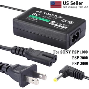 For Sony PSP 1000 2000 3000 5V AC Wall Power Charger Home Adapter Charging Cable - Picture 1 of 12