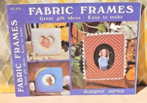 Fabric Frames Sewing Instruction Craft Pattern Book, GP 455 1980. FREE SHIP! - Bild 1 von 3
