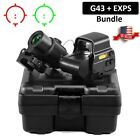 Exps3-2 558 Tactical Red Green Dot Hhs G43 3X Sight Magnifier With 20Mm Qd Mount