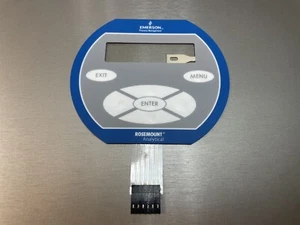 Interruptor de membrana del panel frontal Emerson Rosemount 6081 transmisor 753-9220-0001 nuevo - Imagen 1 de 2