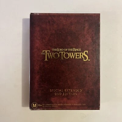 The Lord Of The Rings - The Two Towers (Special Extended Edition, DVD, 2002) R4 - Image 1 of 4