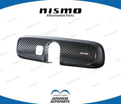 NISMO Carbon Room Mirror Cover For NISSAN GT-R R35 Z33 Z34 V35 V36 96325-RN011 - Image 1 of 4
