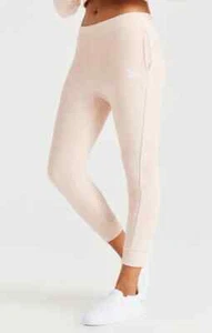 SikSilk Girls Pink Towelling Joggers 13-14 Years - Picture 1 of 6