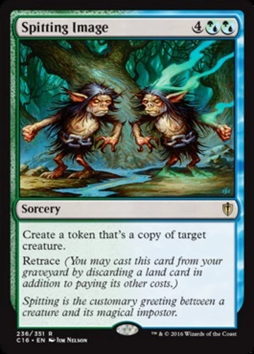 x1 Spitting Image R MTG Commander 2016 M/NM, English - Image 1 of 1